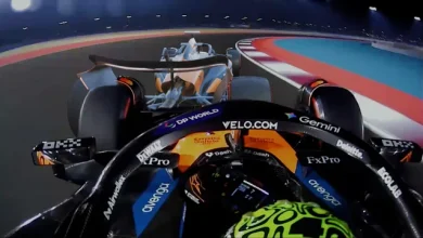 See how Oscar Piastri edged out Lando Norris for pole position in Qatar with our 'Ghost Car' feature