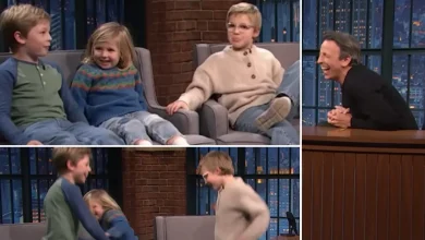 Seth Meyers Interviews His Three Kids for Adorable Thanksgiving Show Appearance