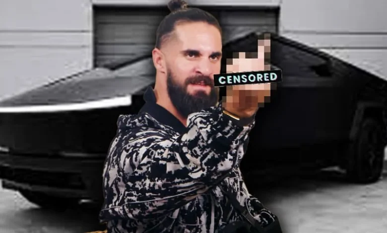 Seth Rollins Explains Why He Snapped On A Fan Over His Tesla Cybertruck In Front Of His Daughter