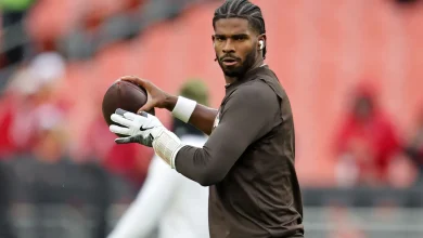 Shedeur Sanders solid in bad weather as Browns stay close to 49ers– Terry Pluto’s halftime scribbles