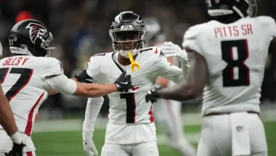 Should You Start Atlanta Falcons WR Darnell Mooney or TE Kyle Pitts in Fantasy Football Week 13?