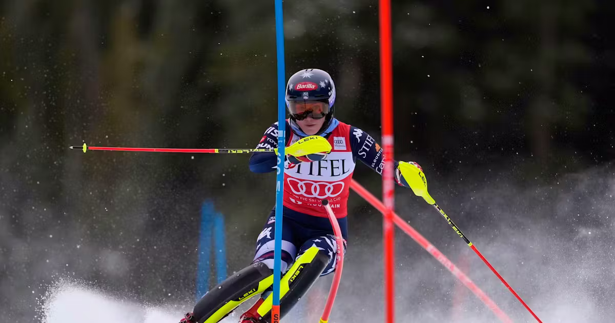 Slalom in Copper Mountain: Shiffrin leads ahead of Holdener - Rast lurks in 6th place, Christen surprises | blue News
