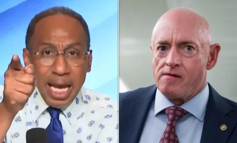 Stephen A. Smith Unleashes On Sen. Mark Kelly Over Democrats' ‘Illegal Orders’ Video