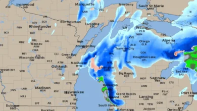 Sunday Snowstorm Update: Radar, Temp Map show your safest drive-time and routes