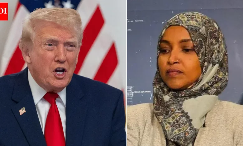 'Swaddling hijab, married brother': Donald Trump attacks Congresswoman Ilhan Omar; remarks amid crackdown on immigration