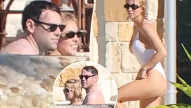 Sydney Sweeney cuddles up to Scooter Braun in pool of Florida home ahead of Thanksgiving