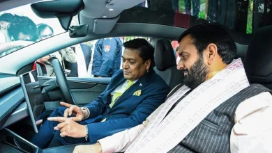 Tesla drives into Gurugram with India’s 1st all-in-one centre