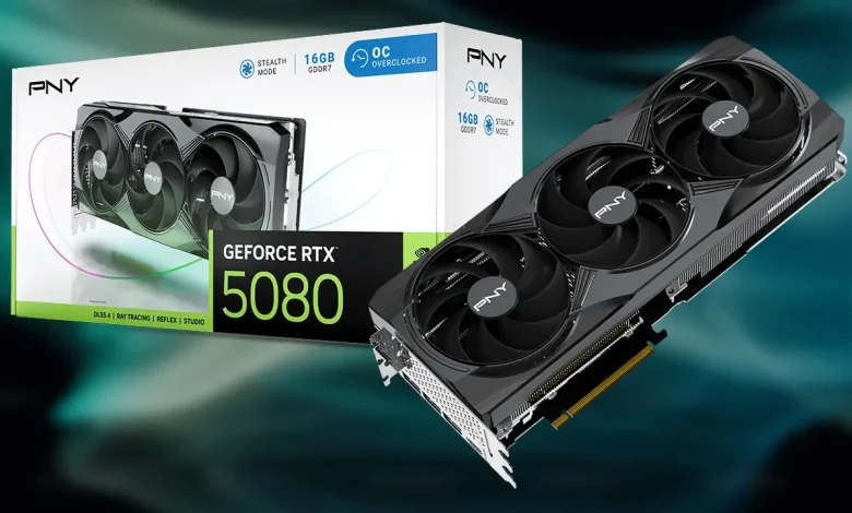 The PNY Geforce RTX 5080 Graphics Card Just Dropped Below MSRP for Black Friday