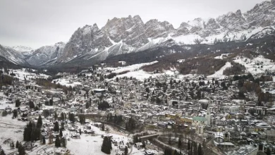 Transport fears force cap on ticket sales for events in Italy’s Cortina ahead of Winter Olympics
