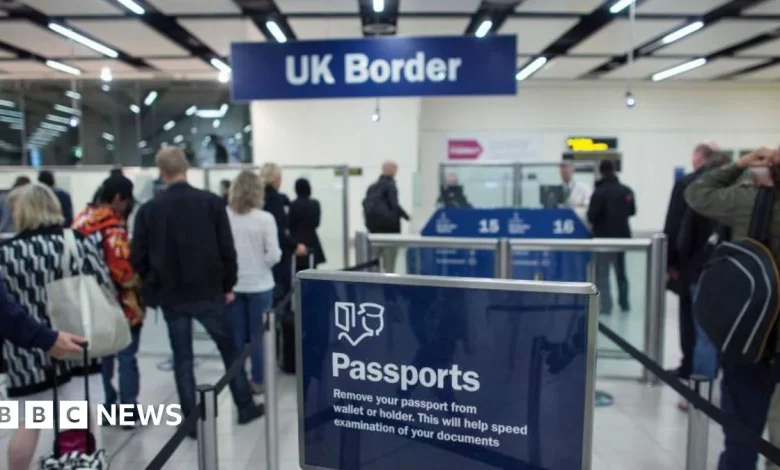 UK net migration drops sharply to 204,000 in year to June - live updates