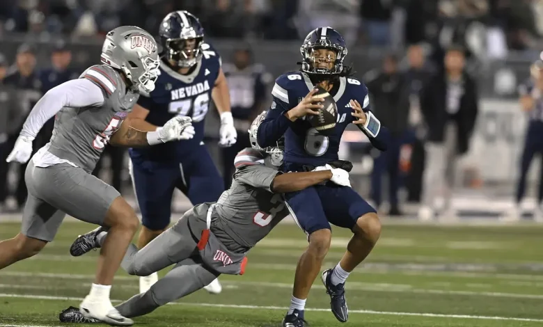 UNLV football beats UNR, awaits word from computers