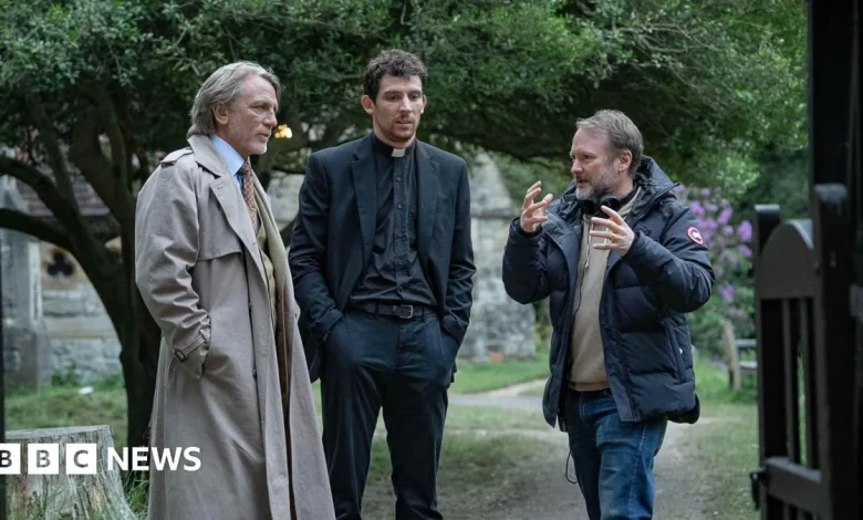 Wake Up Dead Man: A Knives Out Mystery filmed in Essex church