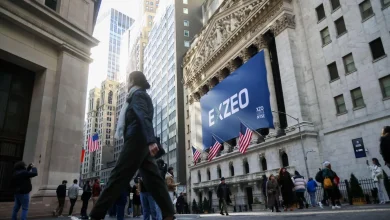 Wall Street edges higher on Friday, pushing S&P 500 close to its record high