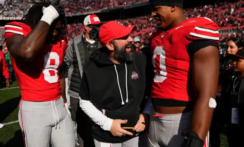 What does Ohio State have to do to finish under 8 points allowed per game this season?