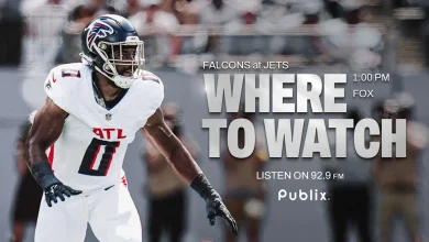 Where to watch Atlanta Falcons at New York Jets