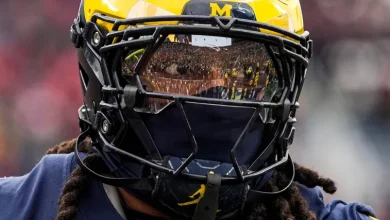 Why Michigan's Jaishawn Barham wasn't ejected for hitting helmet into official's head