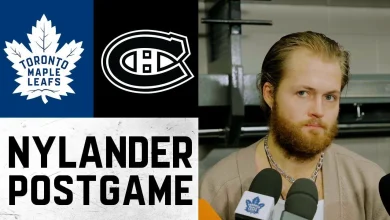 William Nylander | Post Game at Montreal Canadiens | November 22, 2025