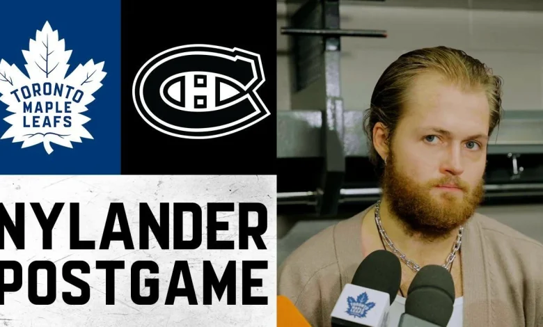 William Nylander | Post Game at Montreal Canadiens | November 22, 2025