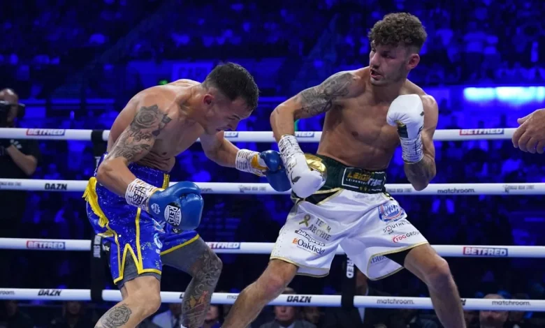 Wood, Warrington clash in heated face-off
