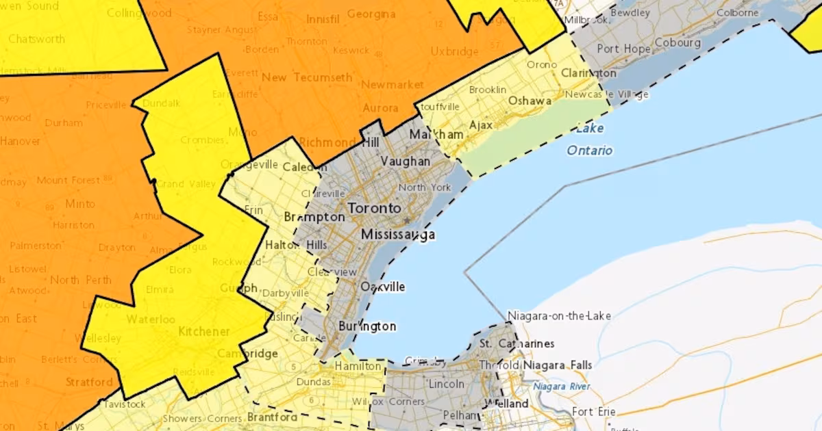 ‘Brief bursts’ of heavy snow in GTA may cause poor visibility on roads