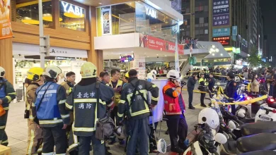 1 dead, 8 injured in attack in Taipei after smoke grenade used