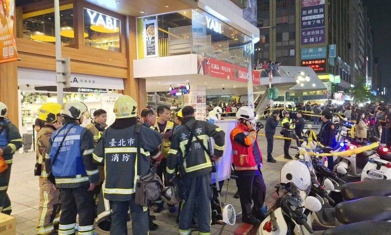 1 dead, 8 injured in attack in Taipei after smoke grenade used