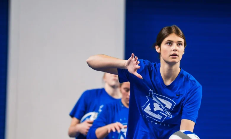 #11 Volleyball Meets Media, Makes Final Prep For Sweet 16 Match