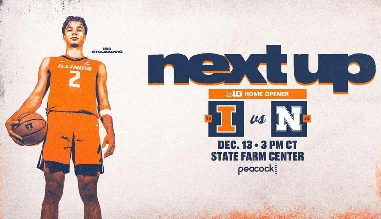 #13 Illinois Hosts #23 Nebraska Saturday at State Farm Center