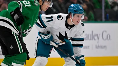 Stars Face Celebrini, Surprising Sharks