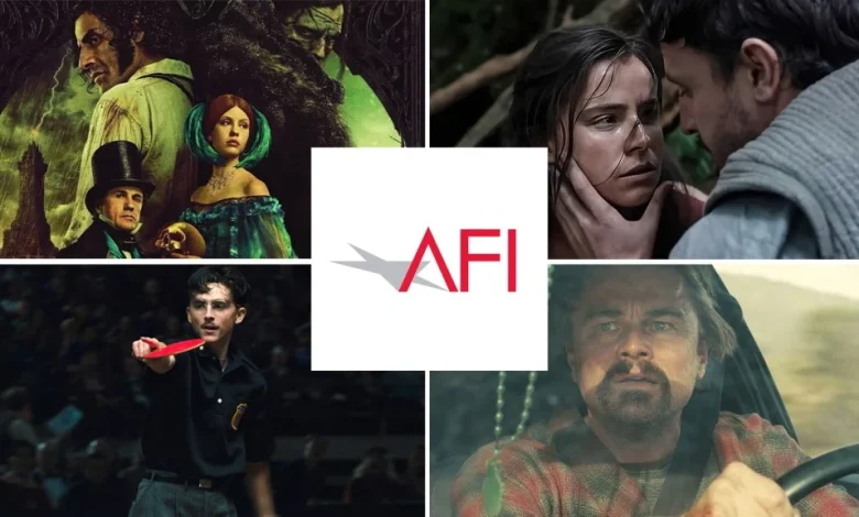 2025 AFI Awards Top 10 Movies List