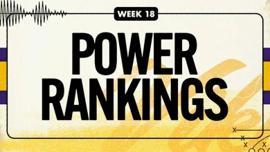 2025 NFL Power Rankings Week 18