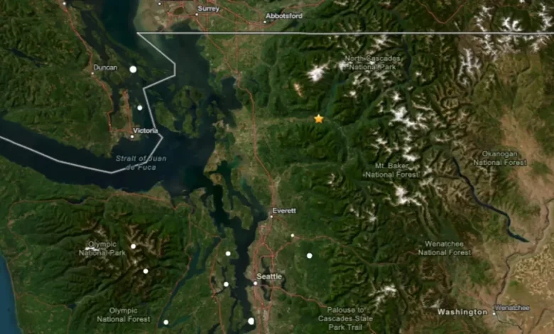 2.9-magnitude earthquake felt near Concrete, WA