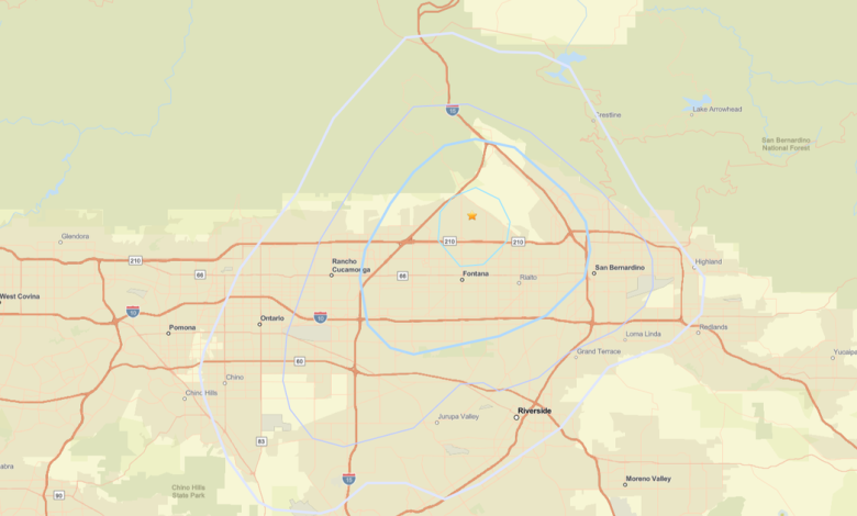 3.1-magnitude earthquake strikes near Devore in San Bernardino County