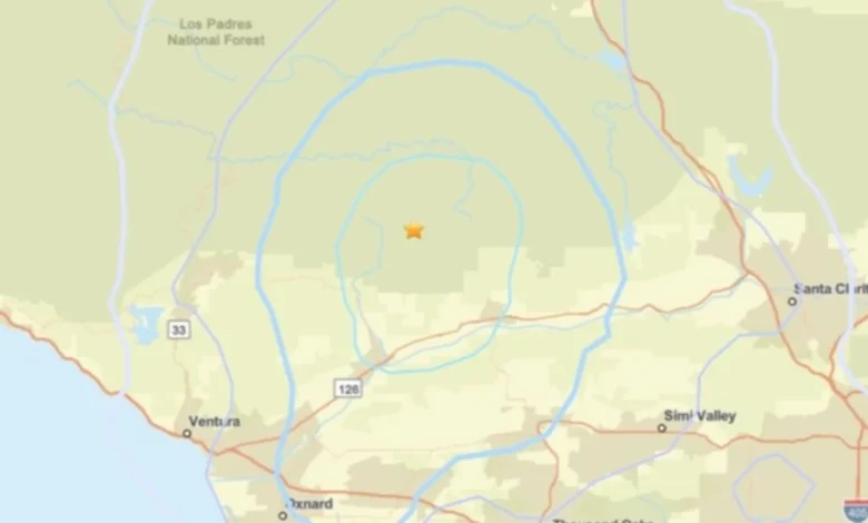 3.6-magnitude earthquake hits near Fillmore area in Ventura County