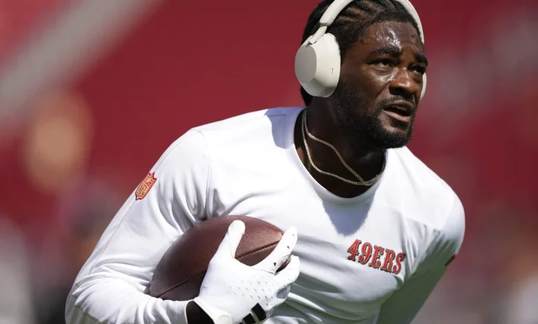 49ers’ Brandon Aiyuk apologizes after showing himself speeding in video