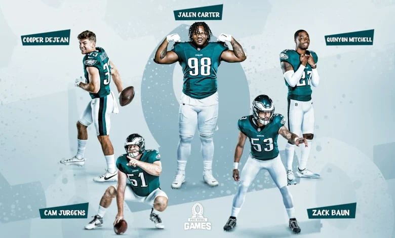 5 Eagles named to 2026 Pro Bowl Games