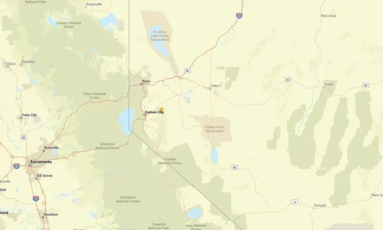 5.9M quake strikes in Nevada