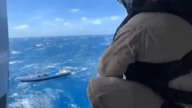 7.1 tons of cocaine seized in Caribbean, 11 people arrested unharmed, Colombia navy says