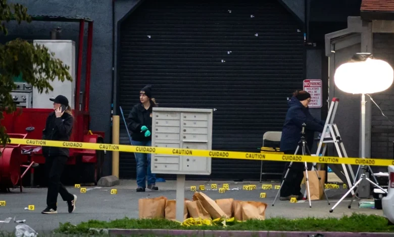 A California family was about to cut the cake when gunfire erupted at a toddler's birthday party