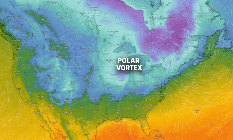 A Polar vortex is coming. See where frigid temperatures will hit