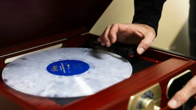 A Texas doctor provides healing to patients with vinyl music : NPR