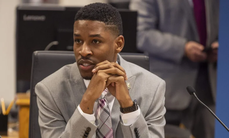 A former Enloe teacher is now the 32-year-old chair of the Wake school board