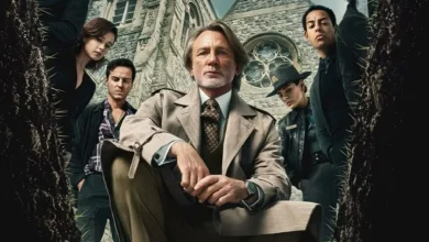 A study in contrasts: The cinematography of Wake Up Dead Man