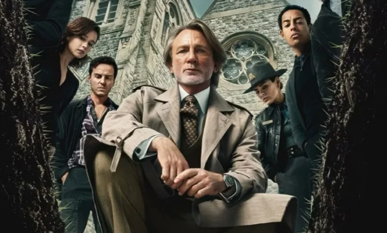 A study in contrasts: The cinematography of Wake Up Dead Man