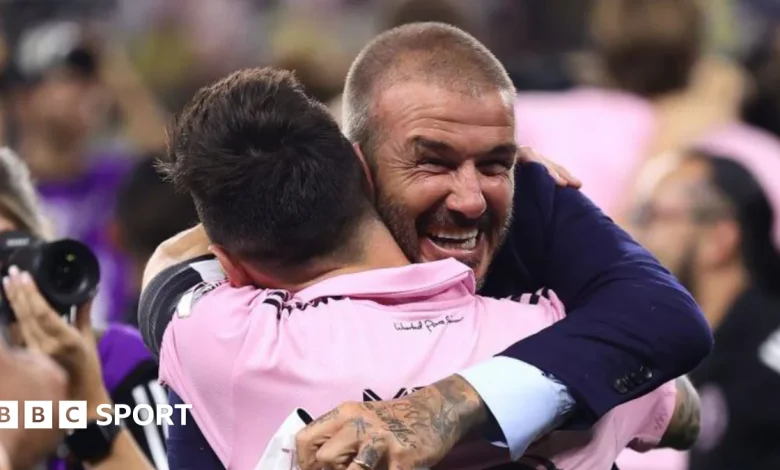 'A wonderful miracle' - how Messi & Beckham made Miami shine