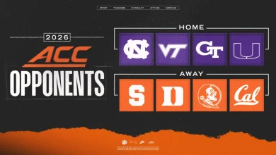 ACC Opponents Finalized for 2026 Football Season – Clemson Tigers Official Athletics Site