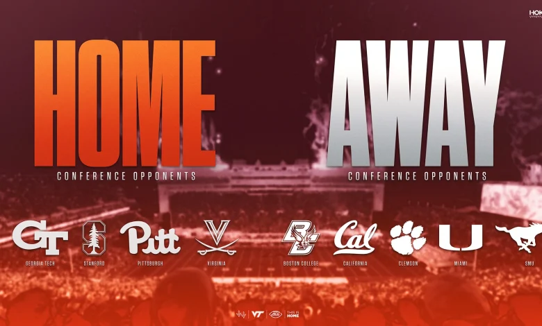 ACC announces Hokies’ 2026 conference football opponents