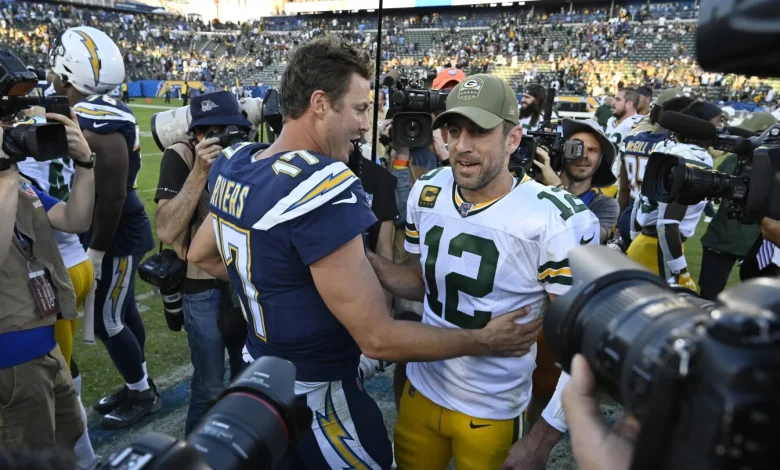 Aaron Rodgers on Philip Rivers: I'm not the oldest guy in the league anymore, love that