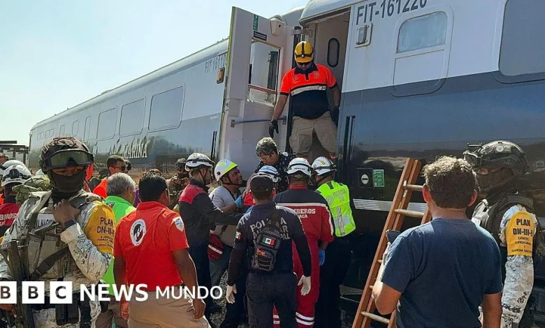 Accidente de tren en México deja 13 muertos y casi 100 heridos