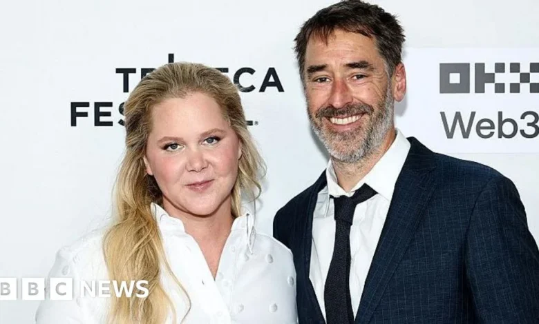 Actor Amy Schumer announces split from husband Chris Fischer